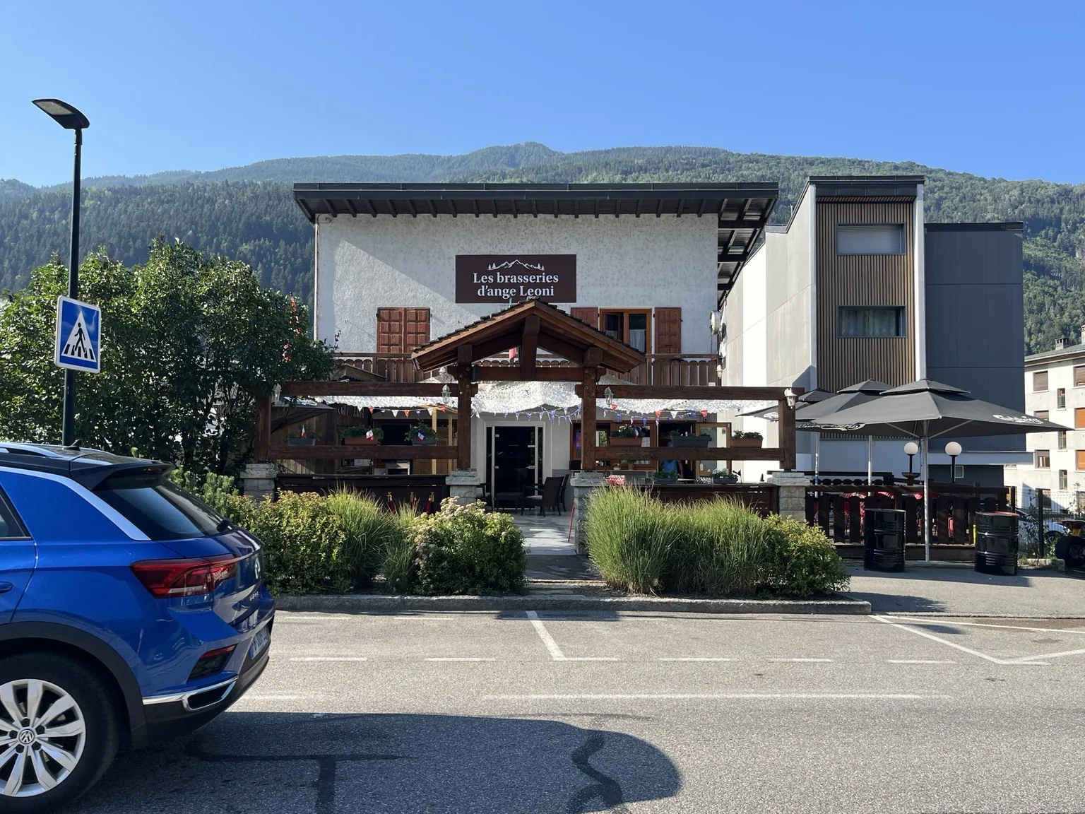 Façade des Brasseries d'Ange Léoni